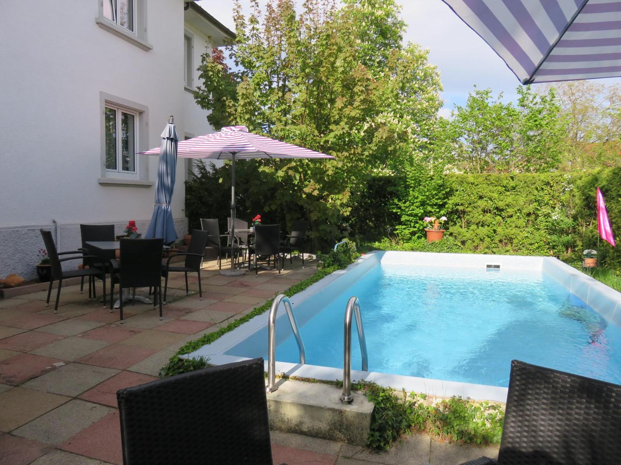 Pension Saentisblick Meersburg Bagian luar foto