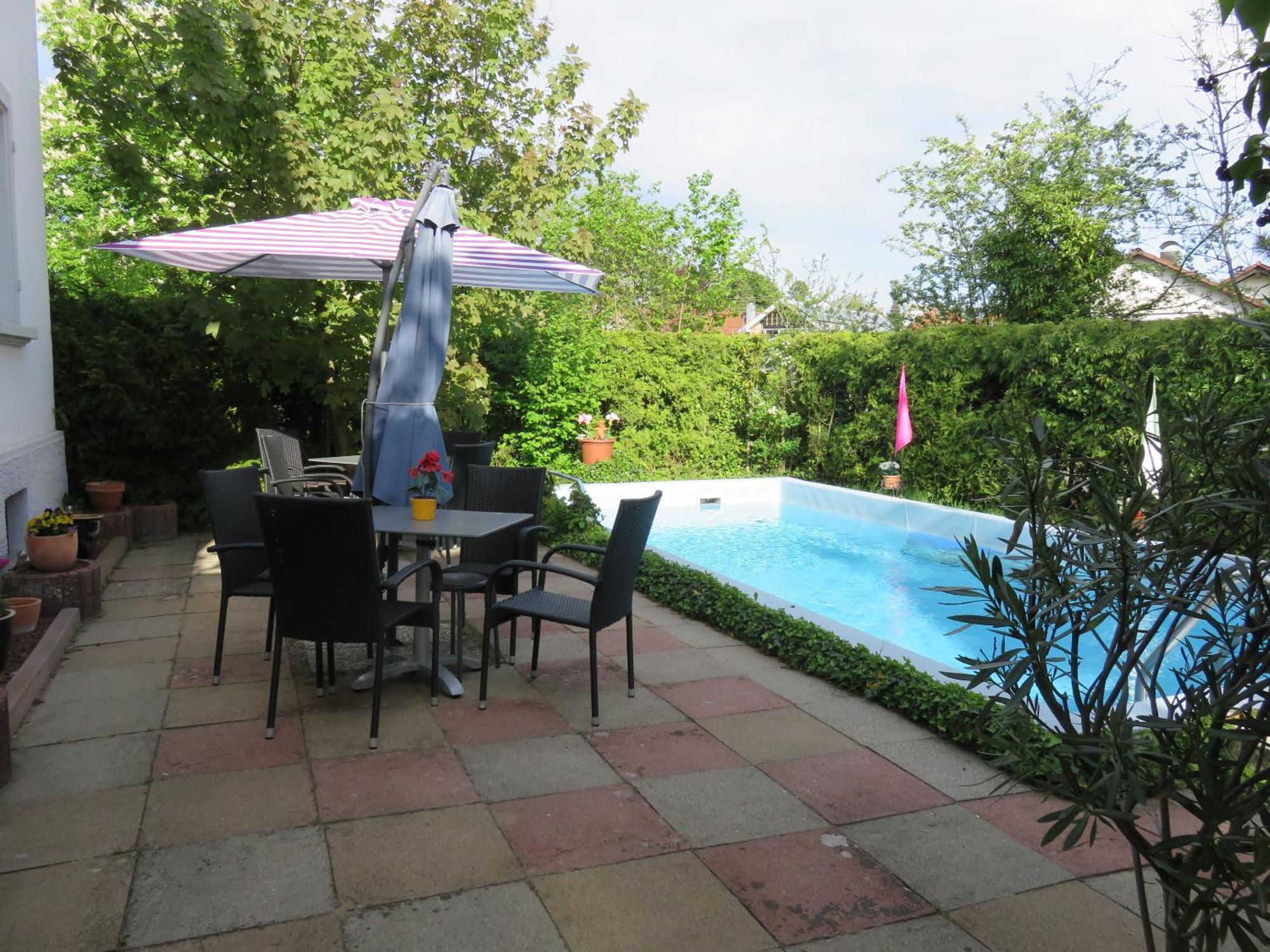 Pension Saentisblick Meersburg Bagian luar foto